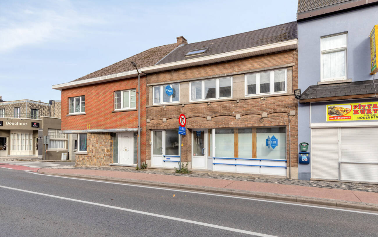 kantoor | Commerciële ruimte + Appartement